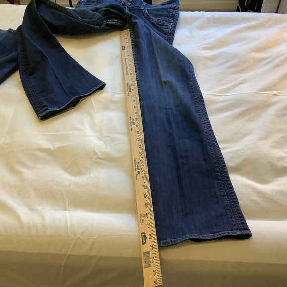 Hudson Women Jeans Size 31 Inseam 32.5” Double Buttons Made In USA Style#W170DHA - Picture 11 of 16